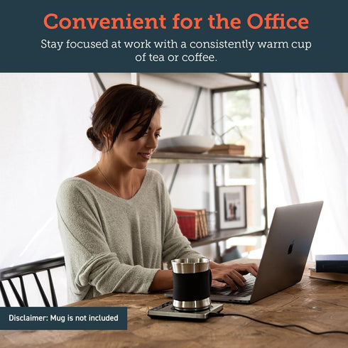1F (77-194), 304 COSORI Coffee Mug Warmer for Desk, Digital Cup Heater, Coffee & Christmas Gifts, Precise Temperature