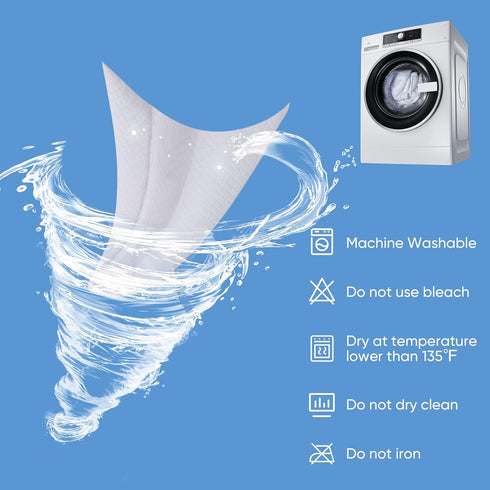 Hanherry Queen Size 100% Waterproof Mattress Protector, 3D Air Fabric Cooling Cover, Deep Pocket