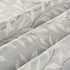 VOGOL Window Short Curtains Valances, 52 x 18, Grey, Rustic Style Leaf Print Small Drapes for Kitchen