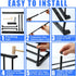 2 17 ''-30 1 Closet Teenyyou Pcs Expandable Shoe Rack '' Adjustable Shoe Shelf Metal Tier Rack Black Stackable
