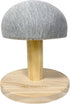 Mini Wooden Ironing Board, Portable Tabletop Ironing Pad with Wooden Round Base for Household, Sewing Craft, Dorm,