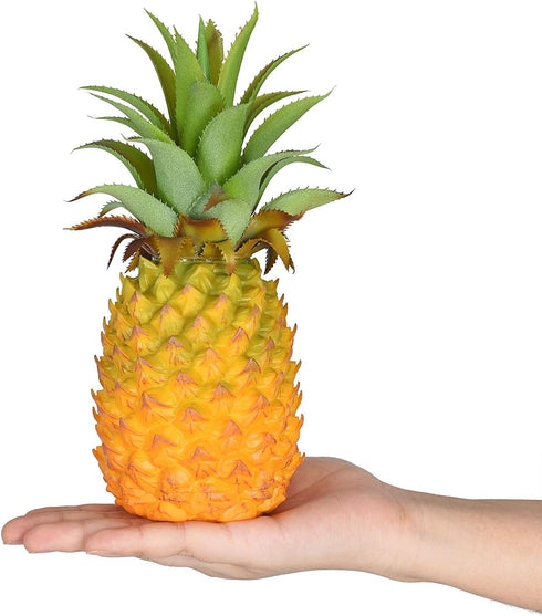 Lvydec Artificial Pineapple - Realistic Fake Pineapple for Home Cabinet Table Party Decoration (8.2")