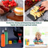 Irenare 30 Pcs 4 oz Plastic Squeeze Bottles, Bulk Boston Dispensing Bottles with 20/410 Twist Top Cap