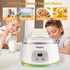 Yogurt Maker, Greek Yogurt Maker with Timer Control and Strainer, Electric Portable Yogurt Maker for Yogurt, Cheese,