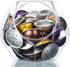 RUSFOL Large-Capacity 12-Sided Polygon Coffee Pods Holder for Nespresso Vertuoline Capsule