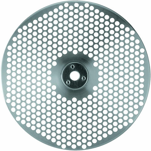 Roesle Stainless Steel Grinding Disc Sieve for Food Mill, Coarse, 4 mm/.2-inch, Silver