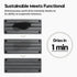 Razborci 2 Pack Counter 10" 4" Fast Drying Water Absorbing Diatomite Stone Mat Tray for Kitchen & Bathroom - Instant