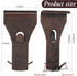 Ripeng 16 Pieces Brick Wall Clips and Hooks for Hanging Outdoors, No Drill, Brick Hangers Fit 2-1/4 to 2-3/8 Inch Hooks