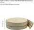 Light of Mine 7/8" Inch 6' Foot 100% Cotton Flat Wick for Paraffin Oil Lanterns and Oil Lamps