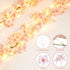 8-Pack 47.2 65.6 160 Sunm Boutique Ft Artificial Cherry Blossom Garland Cherry Blossom Hanging Vine with Ft Long LED