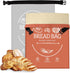 Bread Bags for Homemade, Beeswax Reusable Bread Bag for Sourdough 2-Pack, XL-Reusable