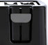 Continental Electric CE-TT029 4 Slice Toaster, Cool Touch, Black