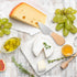4 PCS Cheese Knife Set with Wood Handle, Stainless Steel Slicer & Cutter Utensils, Mini Knife, Butter Knife, Fork