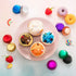Sumind 400 Pieces Mini Foil Cupcake Liners - Metallic Baking Cups for Holiday Muffins and Cupcakes