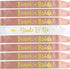 Bride to Be Team Bride Sashes, 7 + 1 Satin Sashes for Bridal Shower & Bachelorette Parties