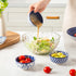 Set 4 Oz Set 3.5 Inch Set 6 Ceramic Dipping Bowls - Mini Dessert Bowls - Small Porcelain Bowls for Side Dishes, Snack