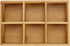 2 Pack 6 Packet, Packets Dicunoy Bamboo Tea Bag Organizers, Wood Tea Bag Storage for Drawers with Roomy Compartments