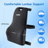 Teemour Lumbar Support Pillow for Car Truck Accessories Memory Foam Back Cushion for Driving Seat Lower Back Support