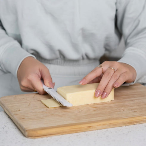 Fox Run Dual-Sided Cheese Slicer - Stainless Steel for Perfect Cheese Cuts