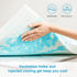 Queen Size Mattress Topper, 2 Inch Cooling Gel Memory Foam Bed Toppers, Soft Mattress Pads for RV, Camper, CertiPUR-US
