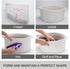 Medium Rope Basket with Handles, 17"L x 12.5"W x 8.5"H Storage Basket for Home Decor, Towel, Book & Magazine Storage (1