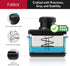 2-in-1 Fullstar Tofu Press & Cutter, Dishwasher Safe, BPA-Free, Press Box for Extra Firm & Silken Tofu (Blue)