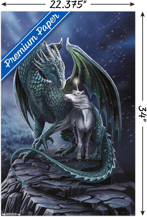 Trends International Lisa Parker - Protector Of Magic Wall Poster, Premium Poster & Clip Bundle, 22.375" x 34"
