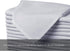 Surmente 20-Inch Polyester Cloth Napkins, Set of 12 for Weddings, Banquets, or Restaurants, Silver