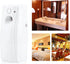AYNEFY Automatic Air Freshener Aerosol Spray Dispenser with Light Sensor for Indoor Wall Mounted Household Appliances