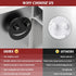 Kontoyo Sponge Holder for Kitchen Sink,Sink Caddy Organizer with Suction Cup Installation for Kitchen/Bathroom, Self