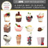 Ilyapa 2oz Clear Plastic Dessert Cups - 50 Pack Mini Appetizer Cups with Spoons for Cheesecake, Chocolate Mousse,