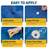 80ml Inflatable Repair Patch Kit with Glue Waterproof Vinyl & PVC Air Mattress Patch Kit for Air Beds, Pool Floats