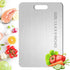 Arvion Titanium Cutting Board for Kitchen, 100% Pure Titanium Cutting Board, Double Sided