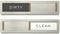 Premium Dishwasher Magnet Clean Dirty Sign - Stainless Steel Grade 304 for Dishwasher