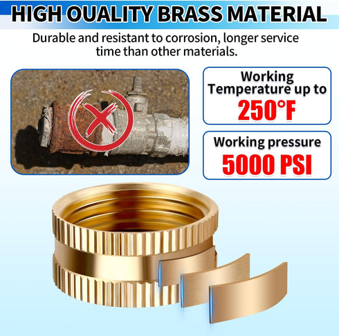 1019-A 3/4GHT 1 Set Boltigen Vacuum Breaker Repair Kit, Frost Free Outdoor Faucet ASSE Repair Kit, Hose Bib Replacement