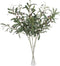 Artificial Olive Branch Stems 5pcs, 28 Inch