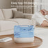 Dreo Humidifiers for Bedroom - Top Fill 4L Cool Mist Humidifier with Oil Diffuser and Nightlight, 32H Runtime
