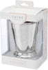 Twine Mint Julep Cup, Set of 1, 12 oz, Real Brass with Sterling Silver Plating Derby Cocktail Tumbler