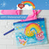 Franco Collectibles Beach/Pool Waterproof Swimsuit, Makeup, Toiletries Pouch Bag