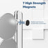 GALVANOX Magnetic Fridge Mount for Nespresso Vertuo Pods Holder (10 Pod Capacity) Capsule Storage and Display (Clear Acrylic) by GALVANOX