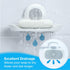 SlipX Solutions Strong Hold Soap Saver, Suction Cup Holder, Must Have Universal Kitchen & Bathroom Shower Accessories