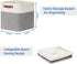 Temary 12 Inch Storage Baskets, Foldable Fabric Storage Cubes 4PCs for Organizing Clothes and Towels