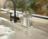 Joseph Joseph Surface Kitchen Sink Cutlery Drainer - Utensil Holder with Draining Base, Stainless Steel Storage