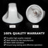S600349 Range Hood Knob, S99360233 Fan Knob Replacement Parts for Kitchen Appliances, 2PCS White