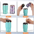 4 1 12 oz HAUSHOF in Insulated Stainless Steel Can Insulator, Fits Standard & Slim Cans|Beer Bottles, Perfect