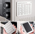 Magnetic Kitchen Baking Conversion Chart, Stainless Steel Refrigerator Magnet for Cups, Tablespoons, Teaspoons, Fluid Oz