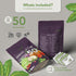 Pack 50 25,000 Garden Vegetable Seeds Pouch - Varieties of Vegetable, Herb & Flower Seeds for Planting - Non GMO