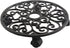 12" 1 Comfy Hour Cast Iron Plant Caddy with Wheels, Heavy Duty Rolling Flower Pot Stand, Decorative Victorian Style