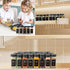 TESUNMU Label4oz 36) Spice Jars with Glass Spice Bottles With Shaker LidsSeasoning Containers with Funnel, Chalk Pen