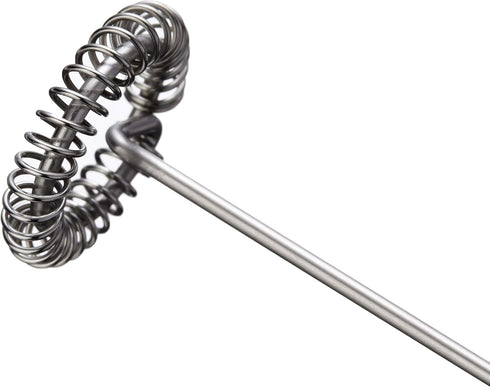 Fox Run Handheld Milk Frother Mixer, 1.25 x 1.5 x 8 inches, White
